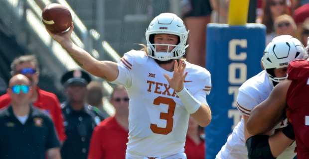 Texas Longhorns college football team schedule, rankings